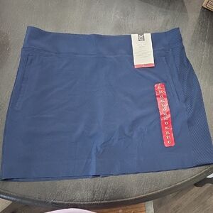 Women's Performance Blue Athletic Skort